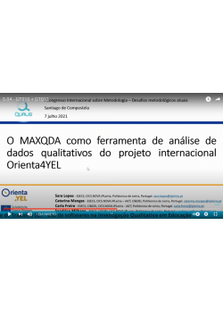 Members of the Portuguese Team participated in the 1st International Congress on Research Methodology 