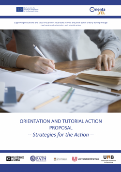 Orientation and tutorial action proposal. Strategies for the action 